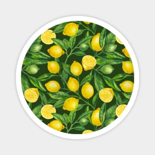 Lemon branches 3 Magnet